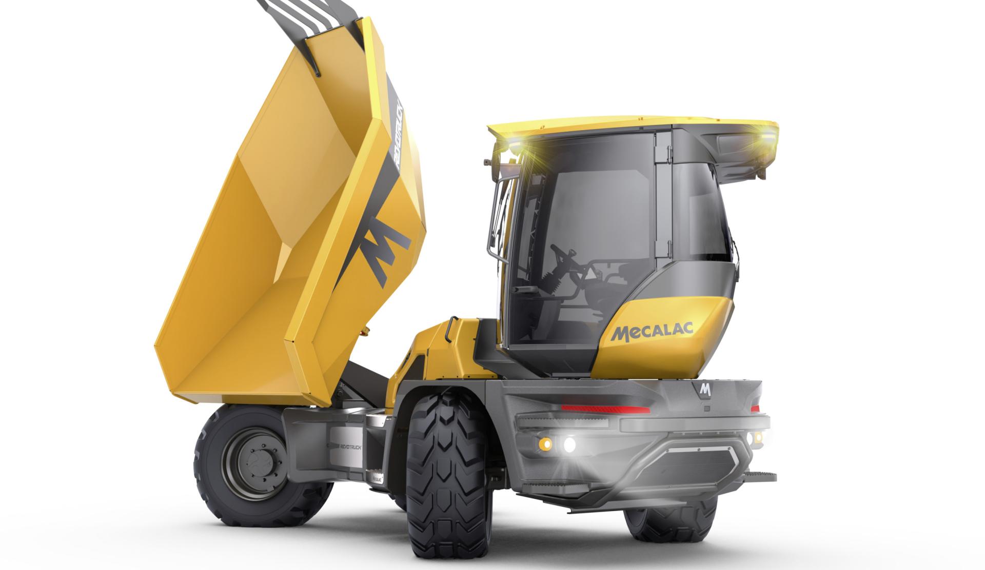 DUMPER DIESEL GYRABENNE AVEC CABINE ROTATIVE 9T 221